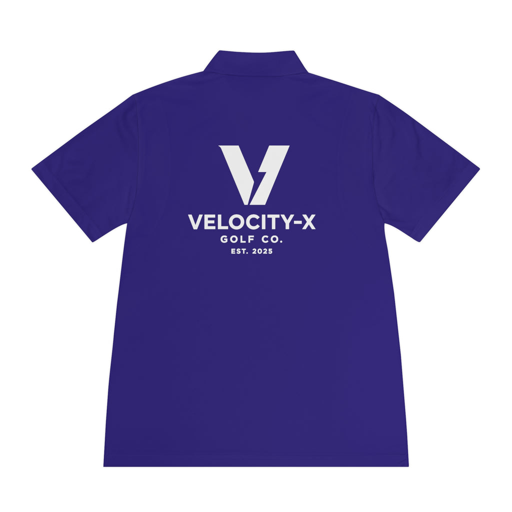 Velocity-X Men's Sport Polo Shirt - Perfect for Golf & Active Lifestyle