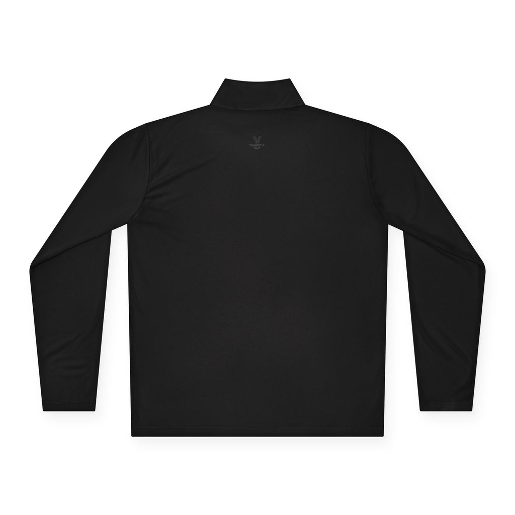 Velocity-X Unisex Quarter-Zip Pullover with Sleek Logo