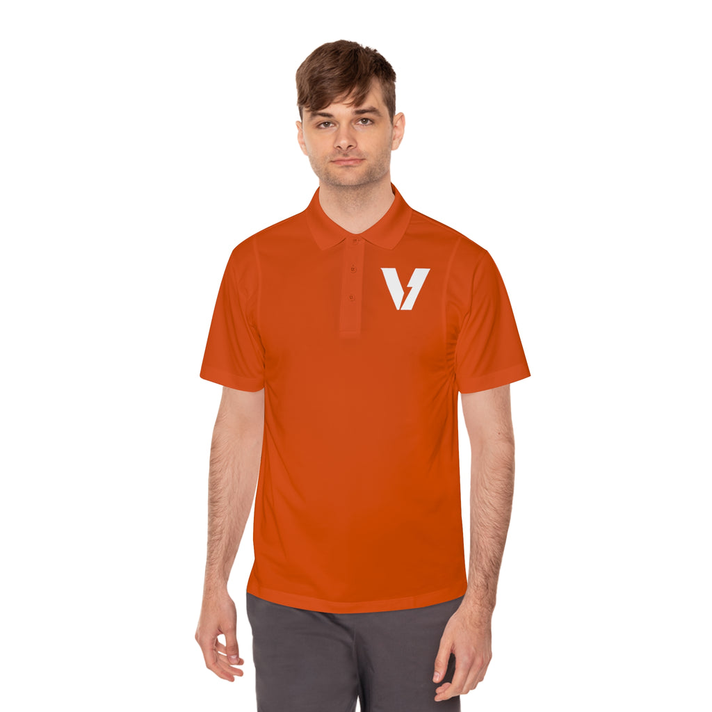 Velocity-X Men's Sport Polo Shirt - Perfect for Golf & Active Lifestyle