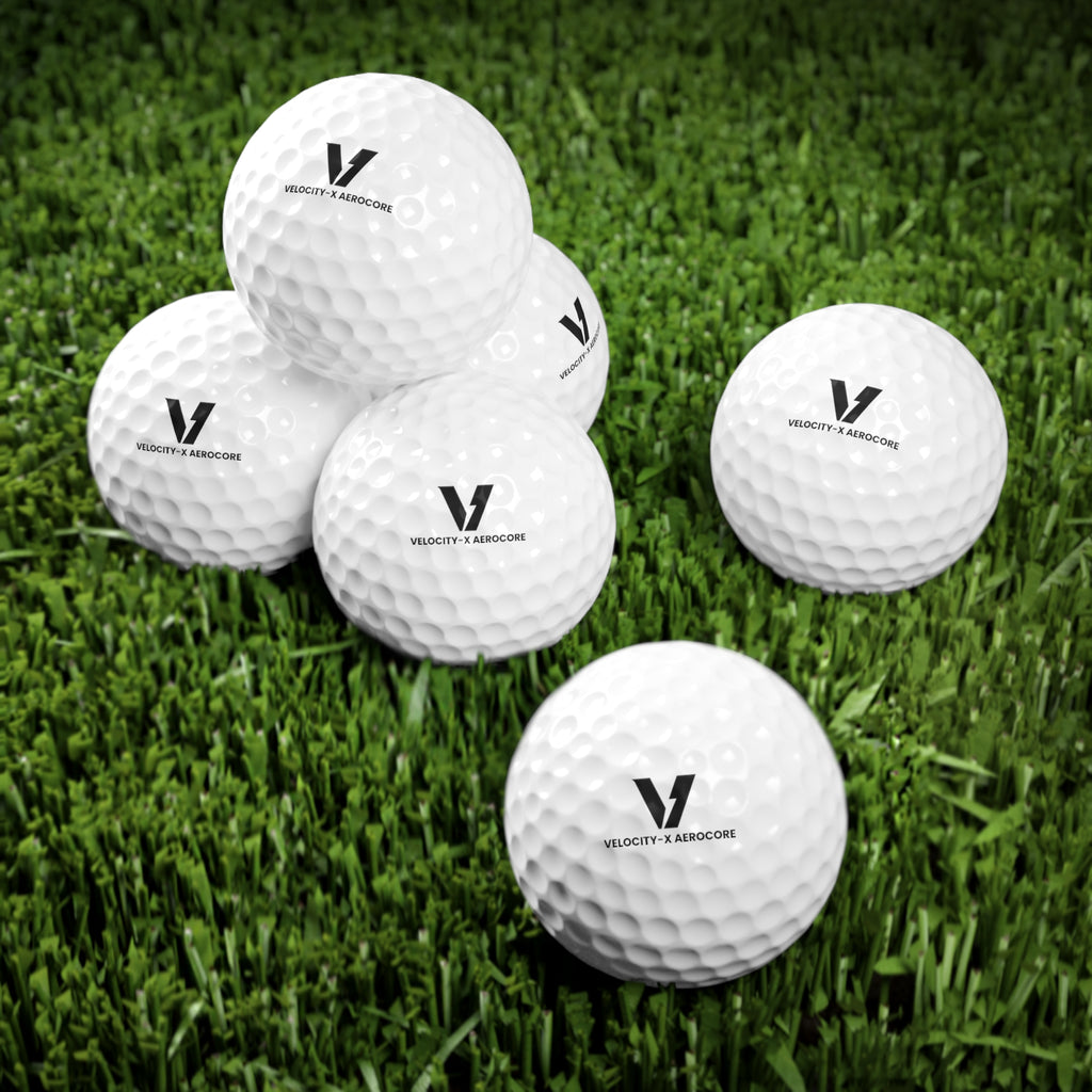 Velocity-X AeroCore Golf Balls, 6pcs