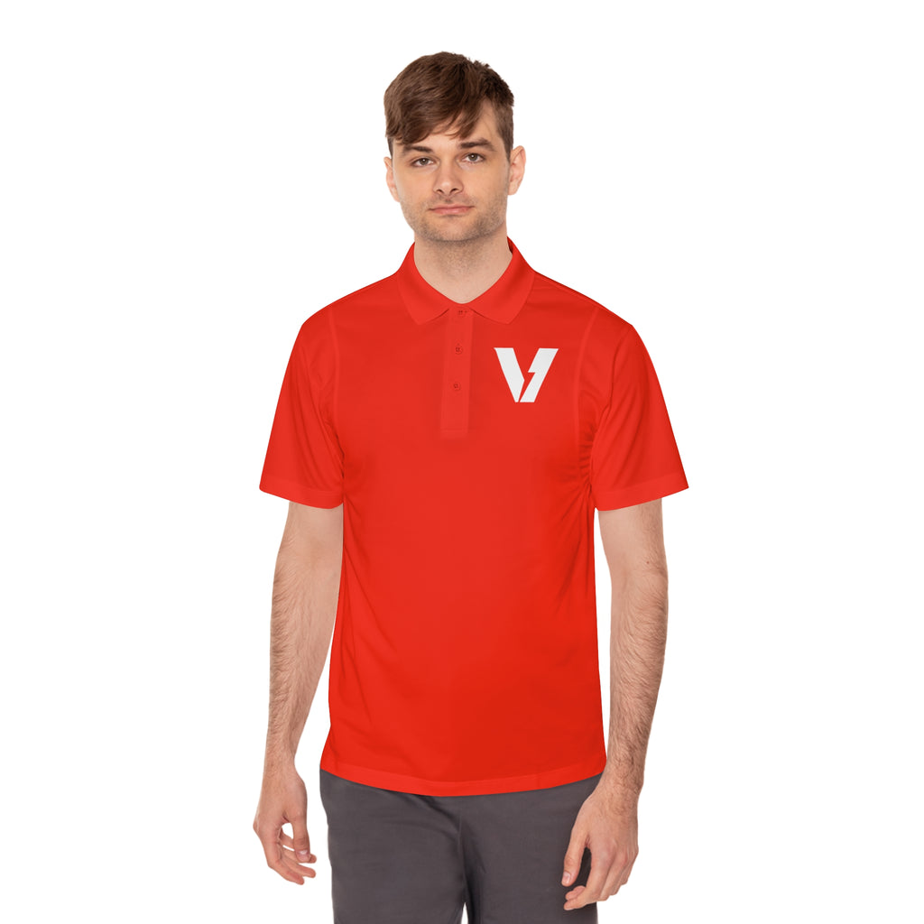 Velocity-X Men's Sport Polo Shirt - Perfect for Golf & Active Lifestyle