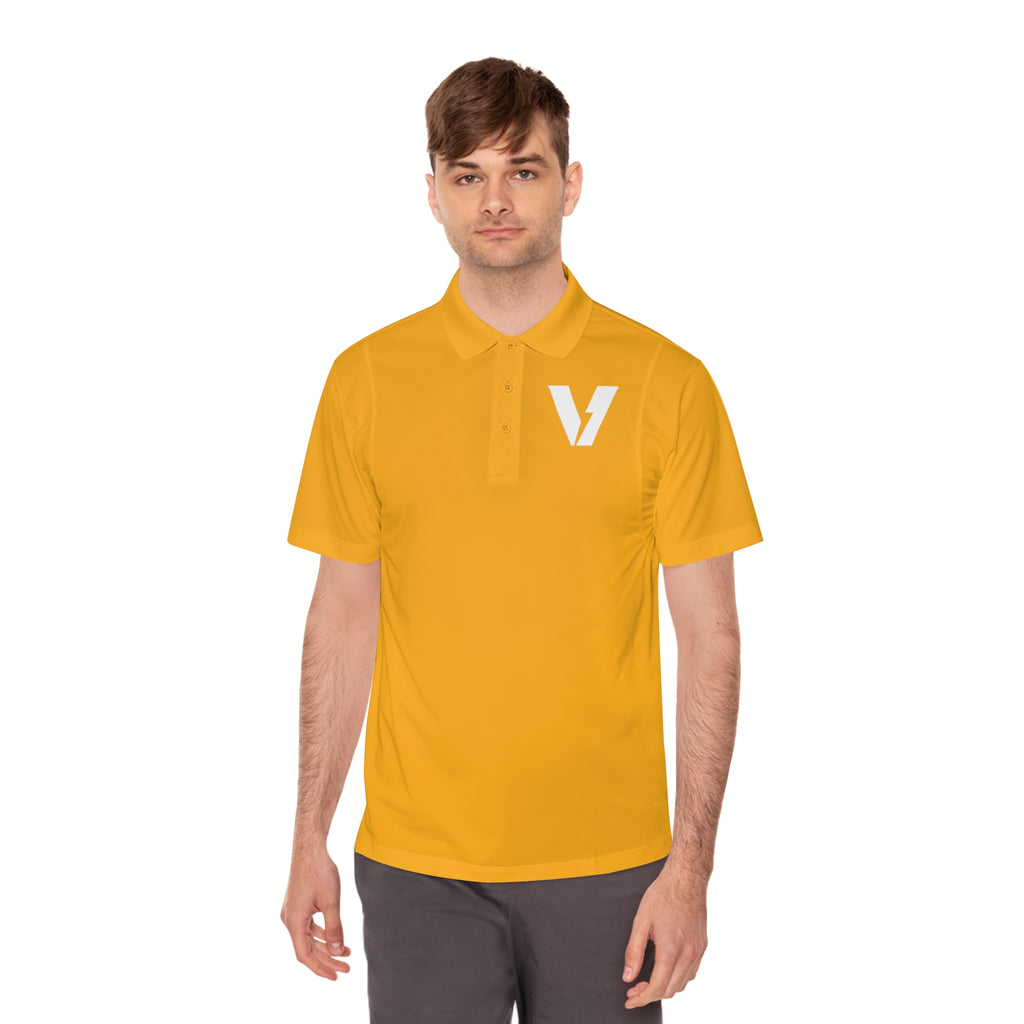 Velocity-X Men's Sport Polo Shirt - Perfect for Golf & Active Lifestyle