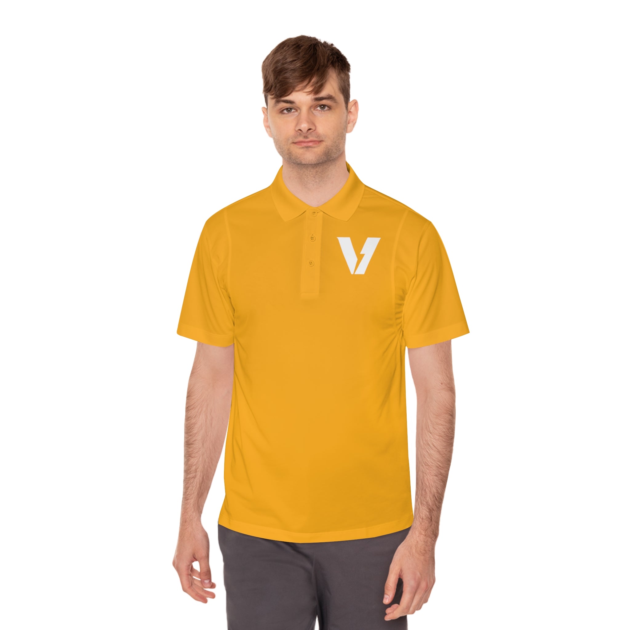 Velocity-X Men's Sport Polo Shirt - Perfect for Golf & Active Lifestyle