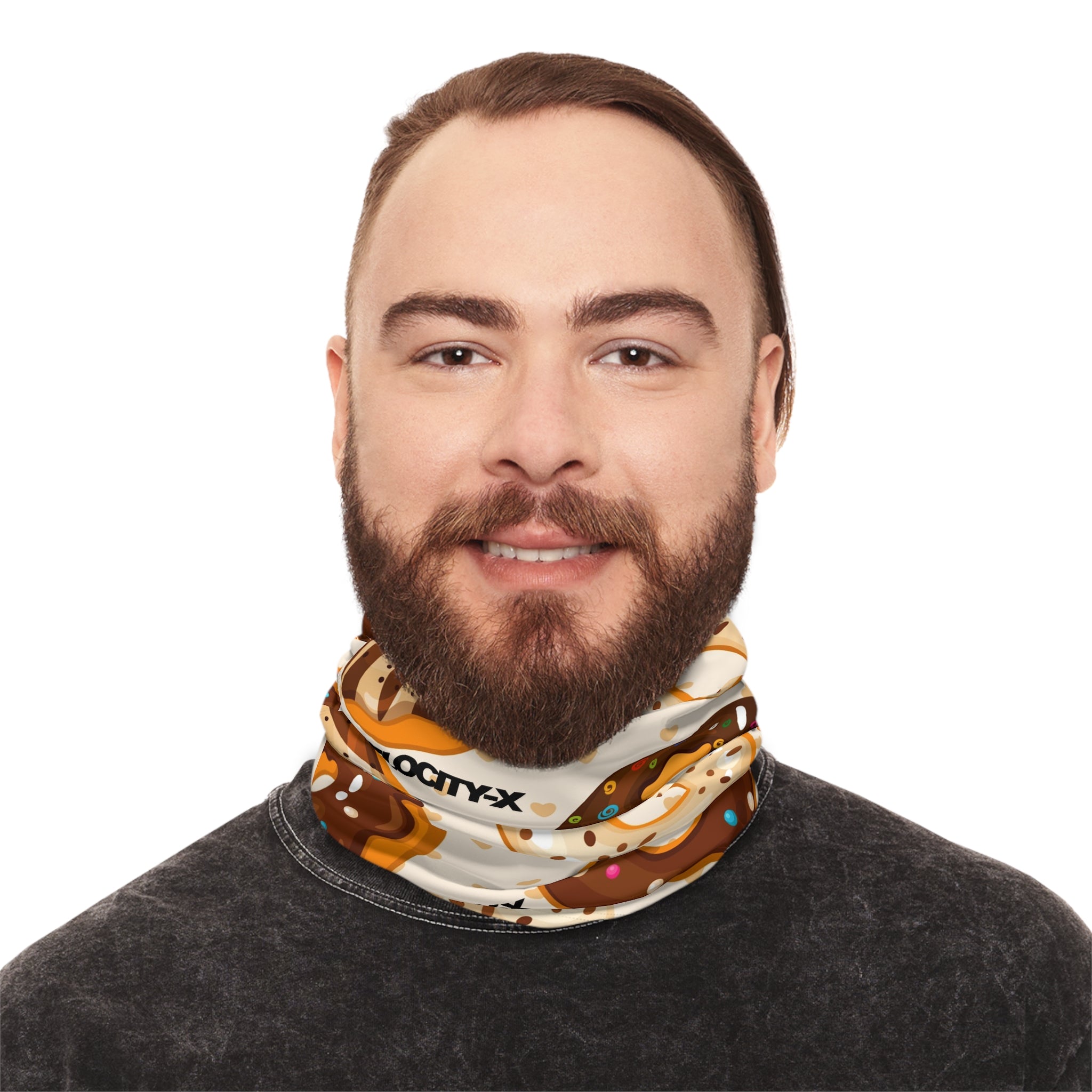 Velocity-X Donut Pattern Lightweight Neck Gaiter