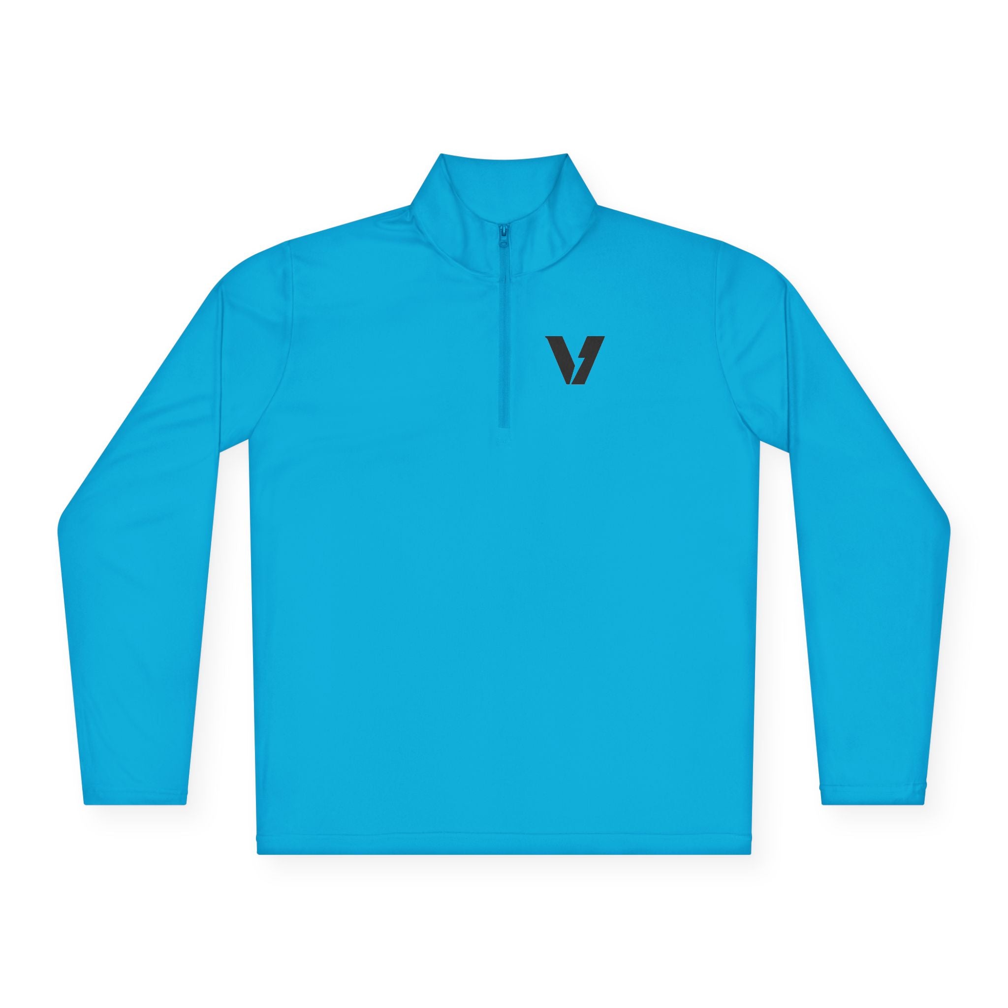 Velocity-X Unisex Quarter-Zip Pullover with Sleek Logo