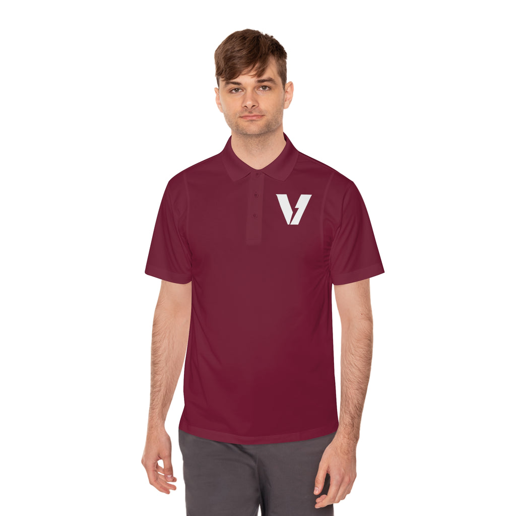 Velocity-X Men's Sport Polo Shirt - Perfect for Golf & Active Lifestyle