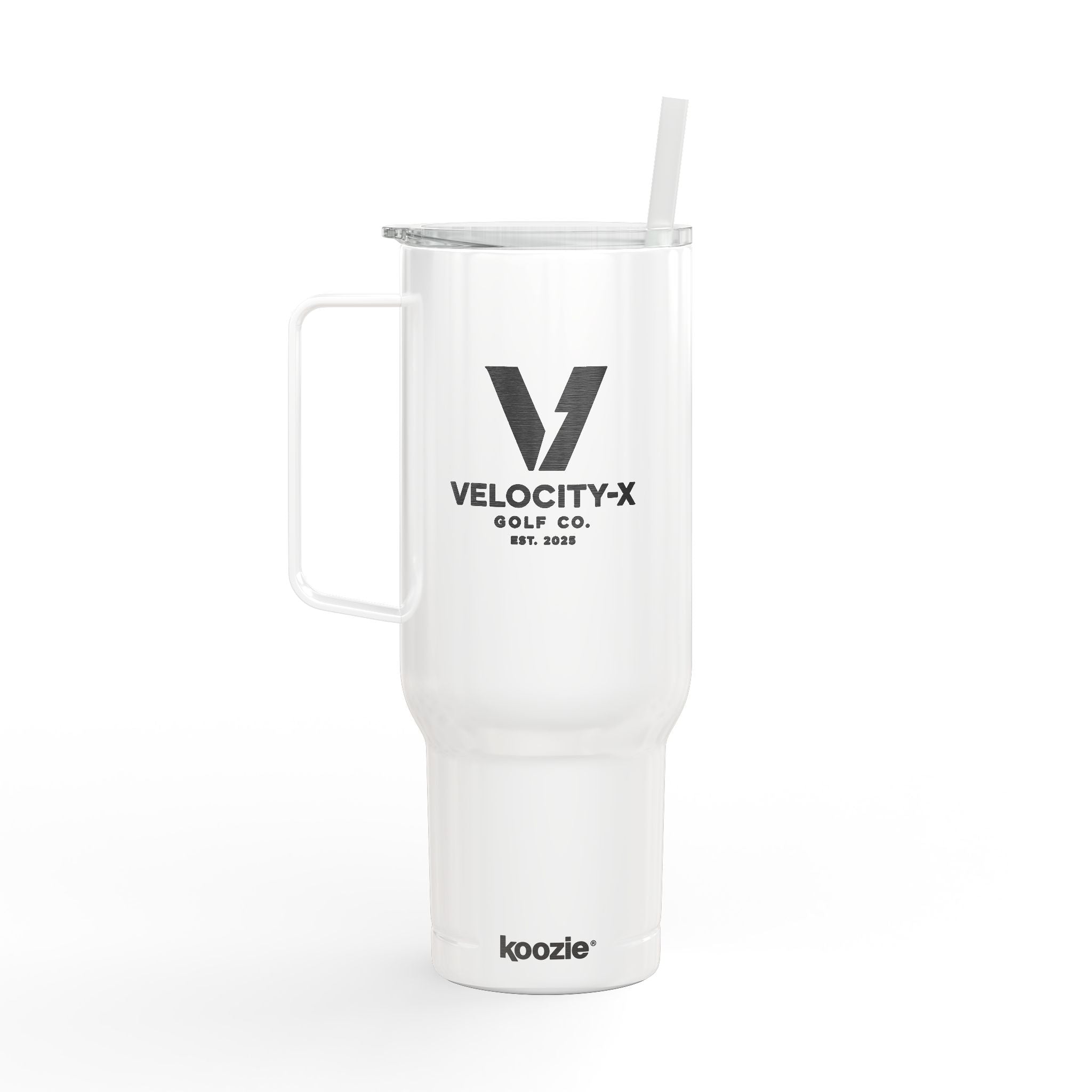 Velocity-X Engraved Insulated Tumbler - 40oz Travel Mug with Lid
