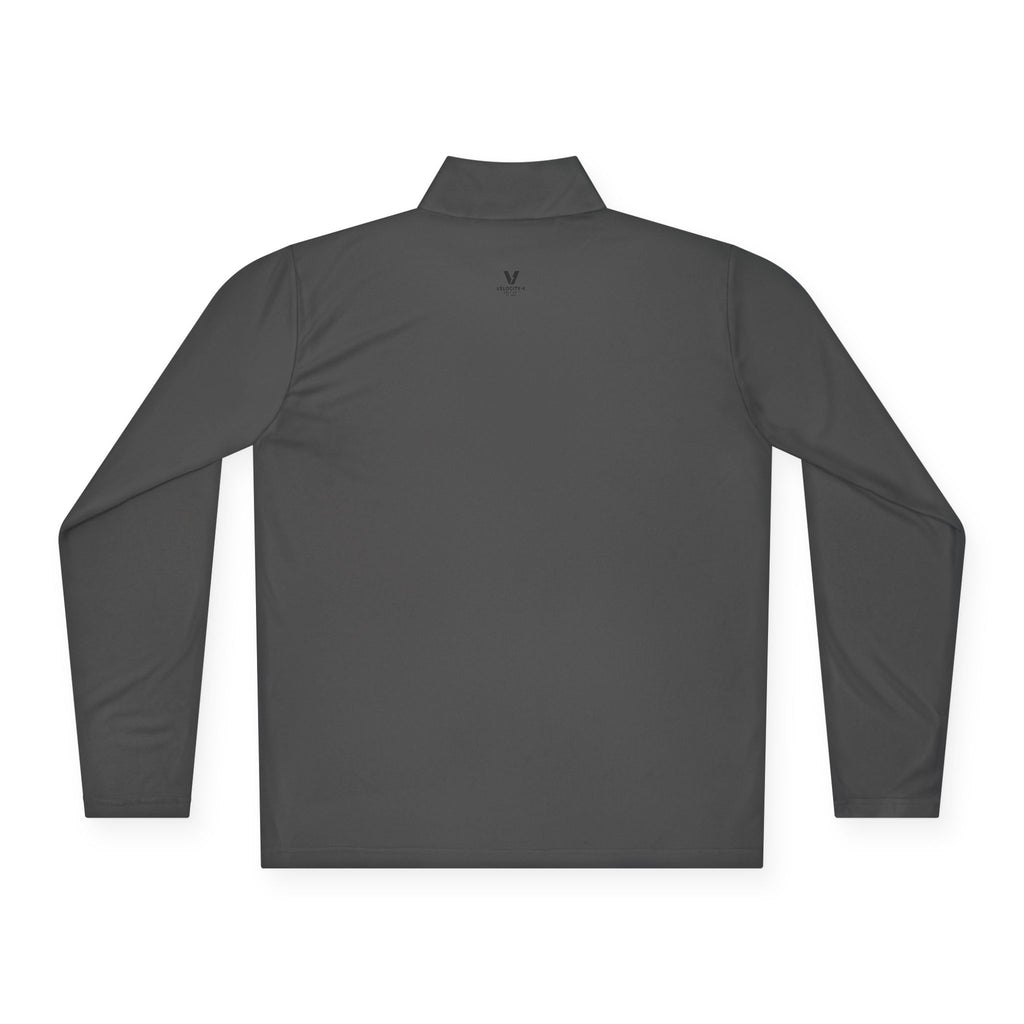 Velocity-X Unisex Quarter-Zip Pullover with Sleek Logo