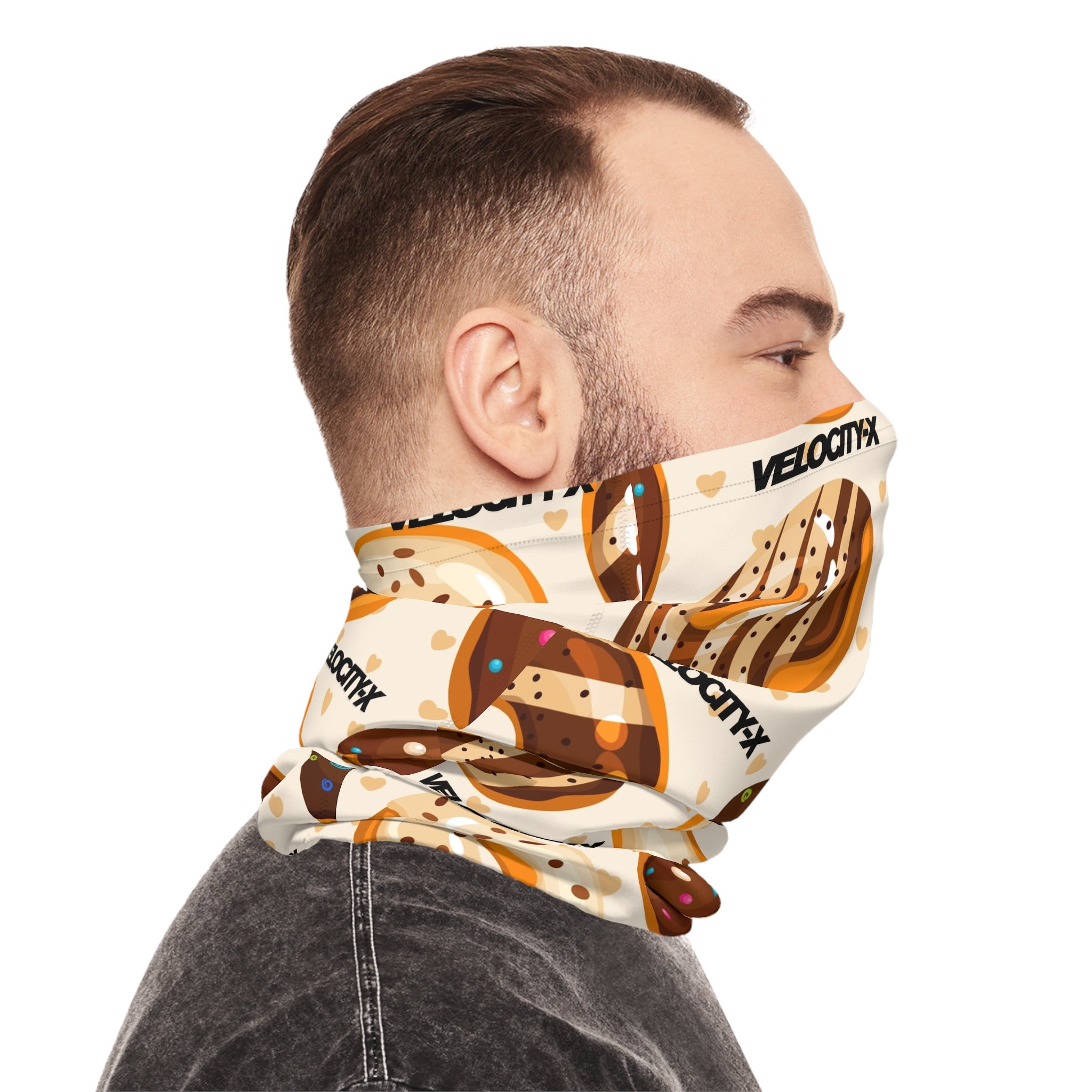 Velocity-X Donut Pattern Lightweight Neck Gaiter