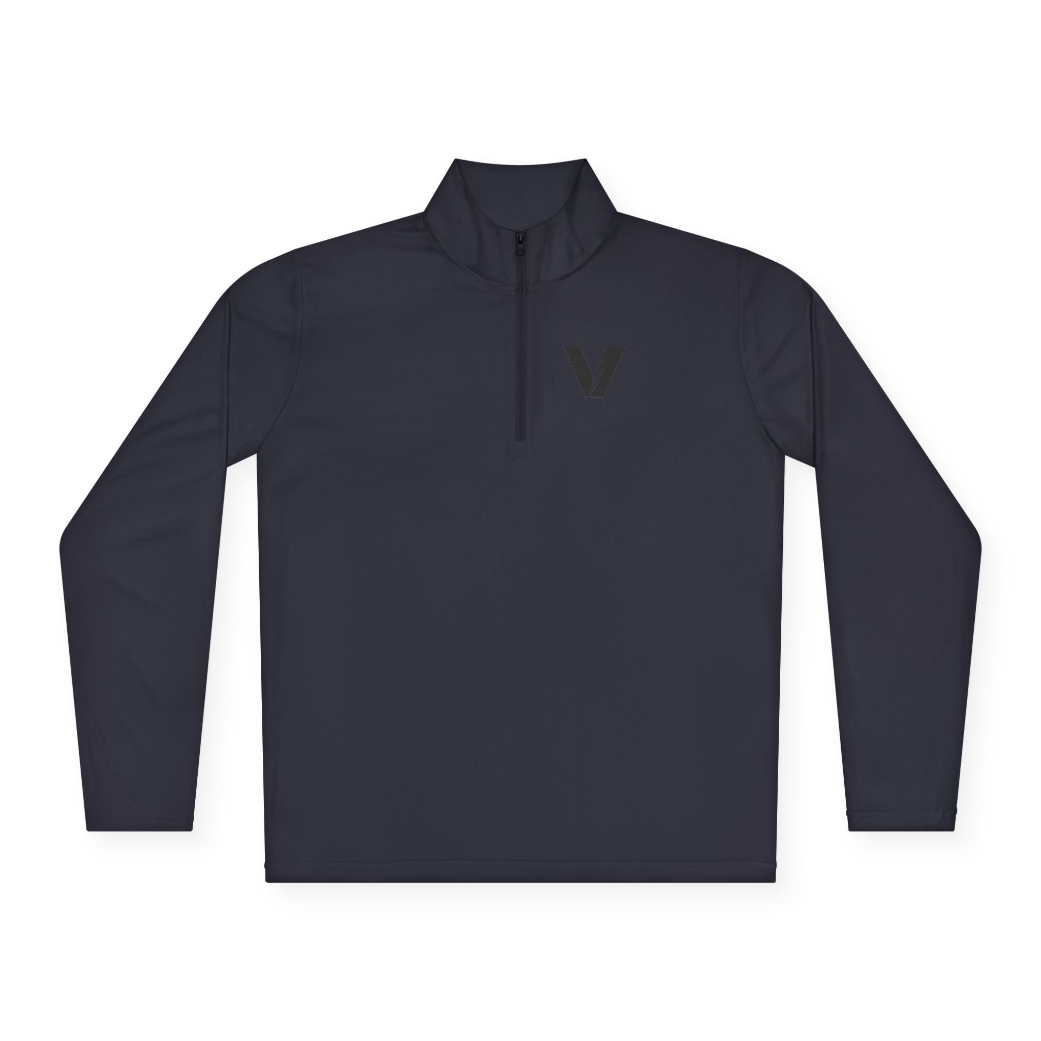 Velocity-X Unisex Quarter-Zip Pullover with Sleek Logo