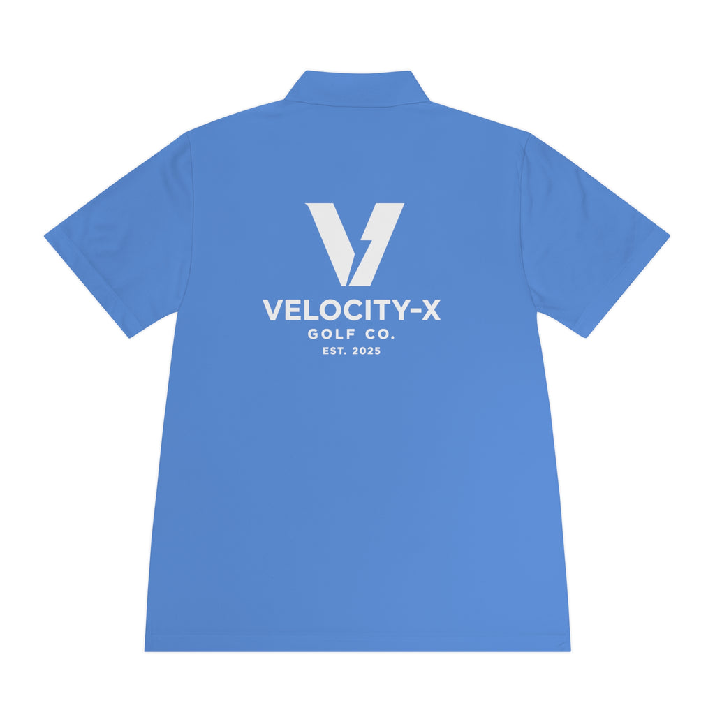 Velocity-X Men's Sport Polo Shirt - Perfect for Golf & Active Lifestyle