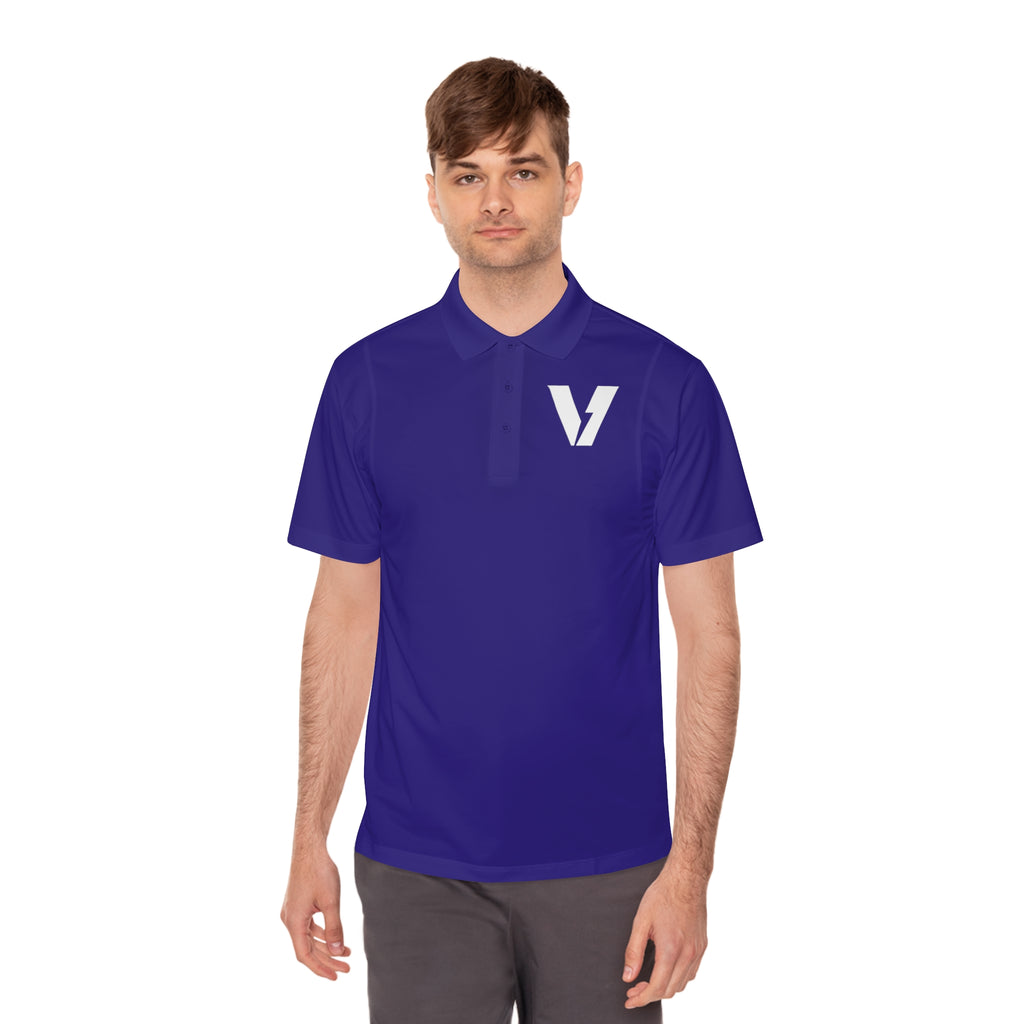 Velocity-X Men's Sport Polo Shirt - Perfect for Golf & Active Lifestyle