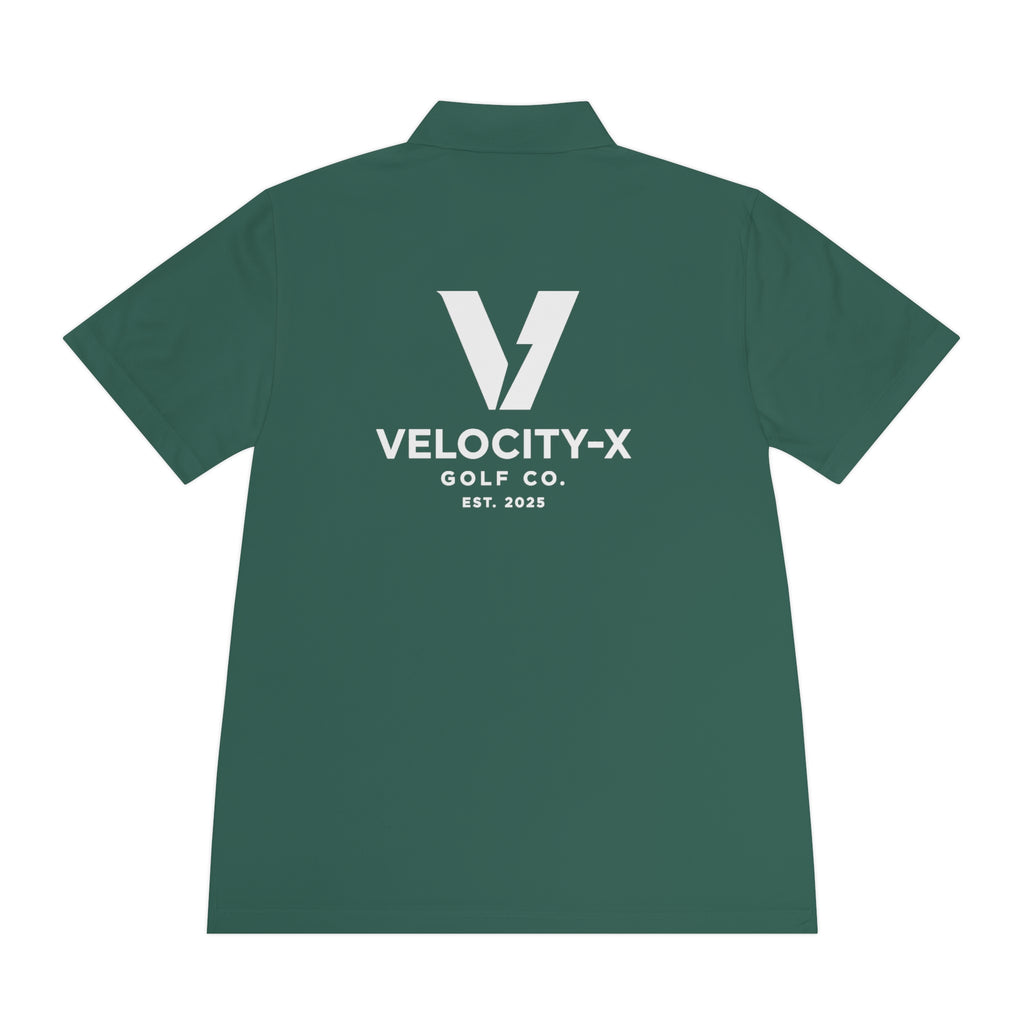 Velocity-X Men's Sport Polo Shirt - Perfect for Golf & Active Lifestyle