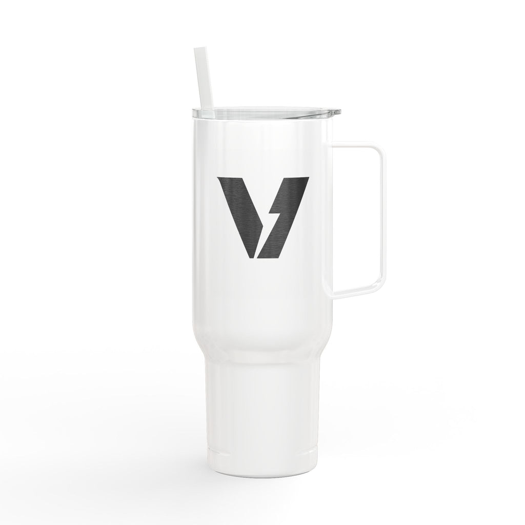 Velocity-X Engraved Insulated Tumbler - 40oz Travel Mug with Lid