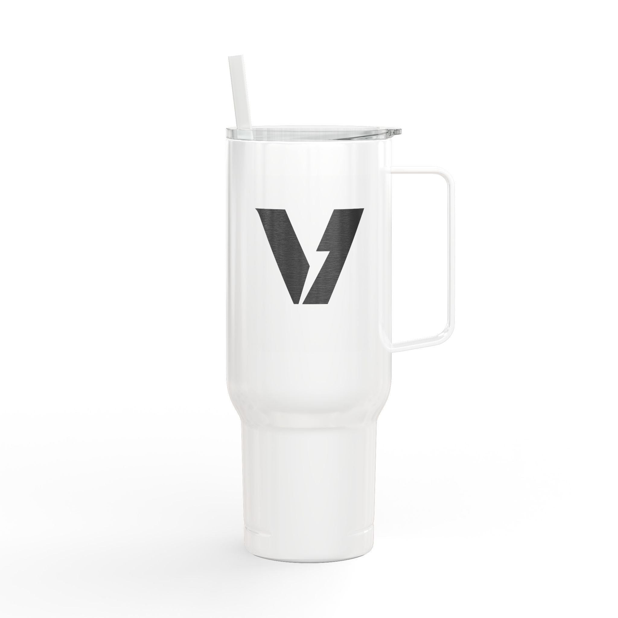 Velocity-X Engraved Insulated Tumbler - 40oz Travel Mug with Lid