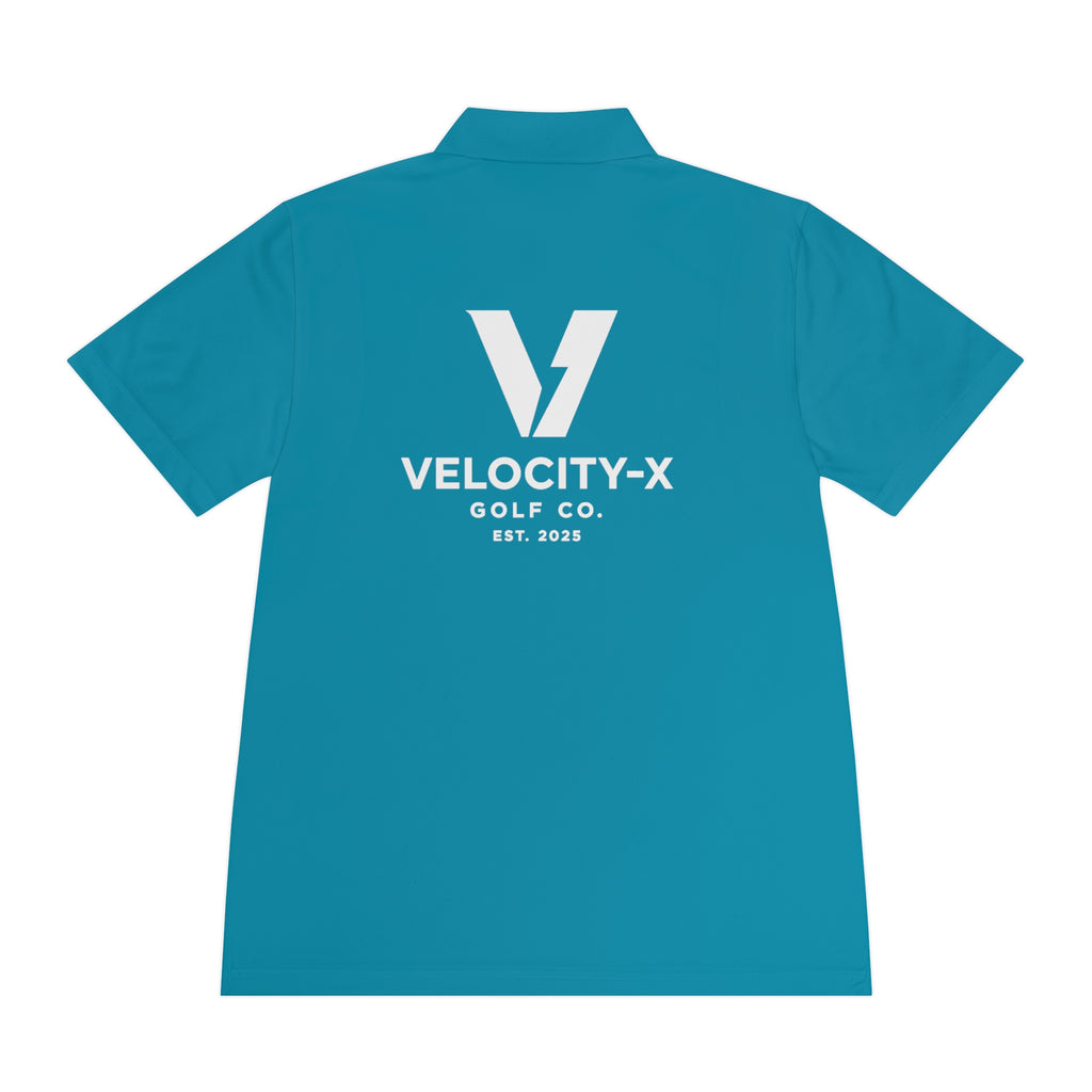 Velocity-X Men's Sport Polo Shirt - Perfect for Golf & Active Lifestyle