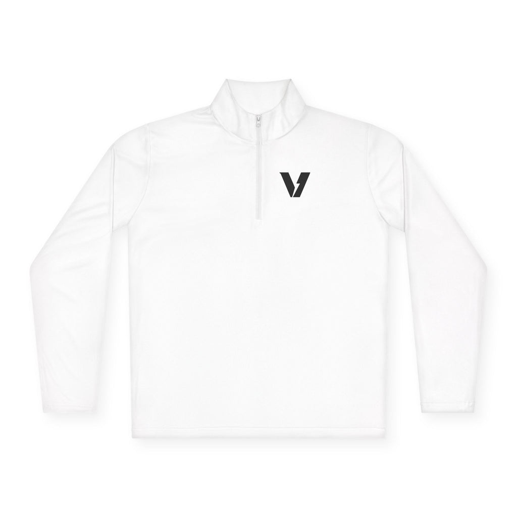 Velocity-X Unisex Quarter-Zip Pullover with Sleek Logo
