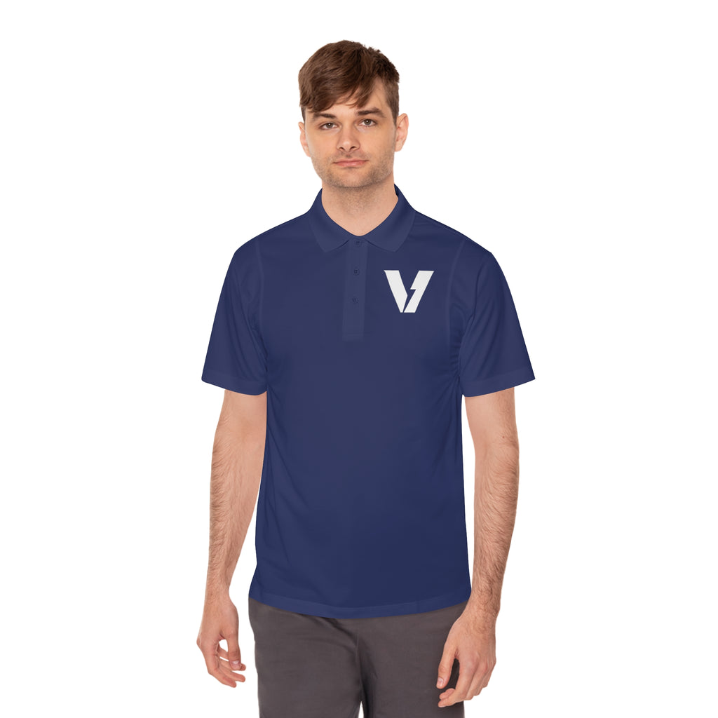 Velocity-X Men's Sport Polo Shirt - Perfect for Golf & Active Lifestyle