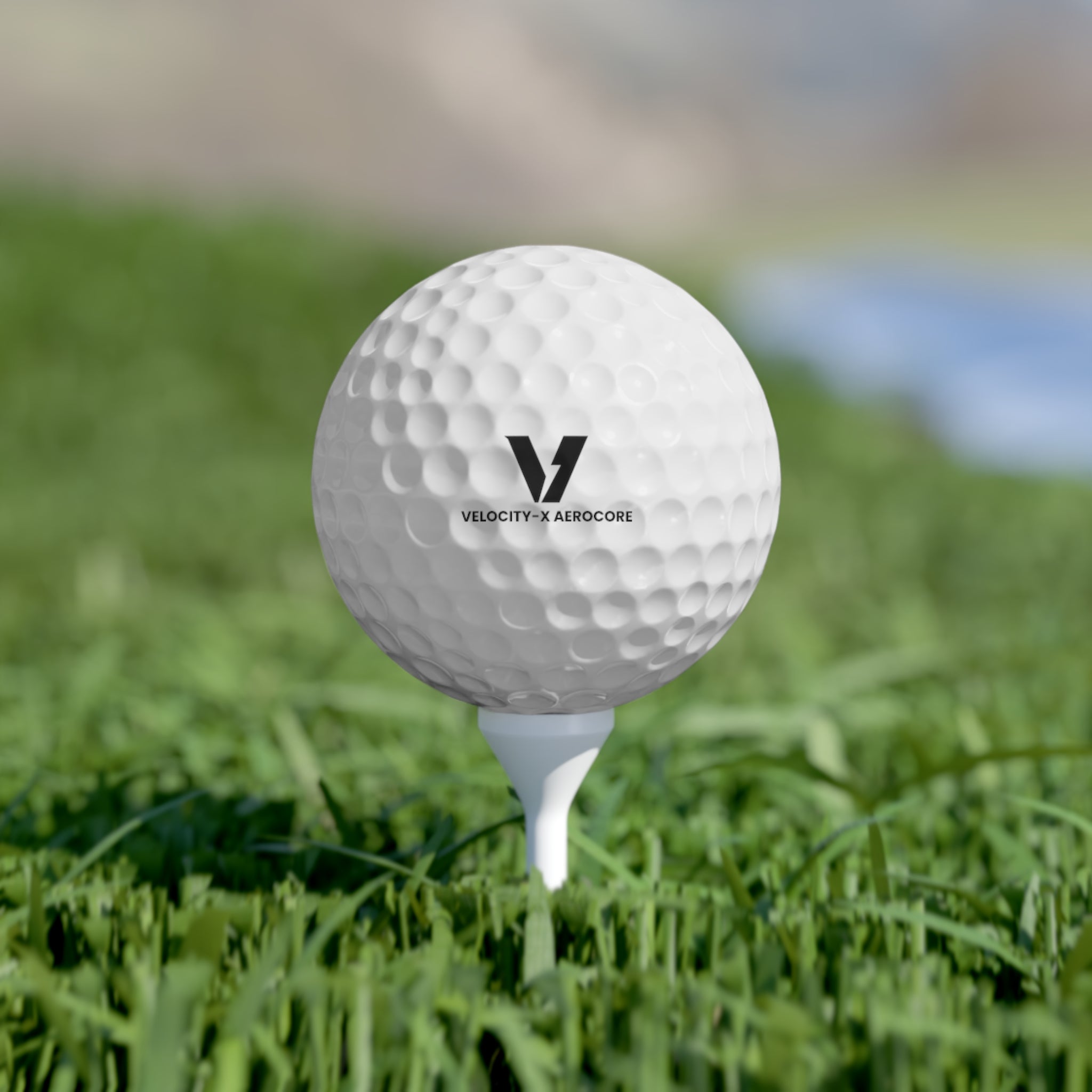 Velocity-X AeroCore Golf Balls, 6pcs