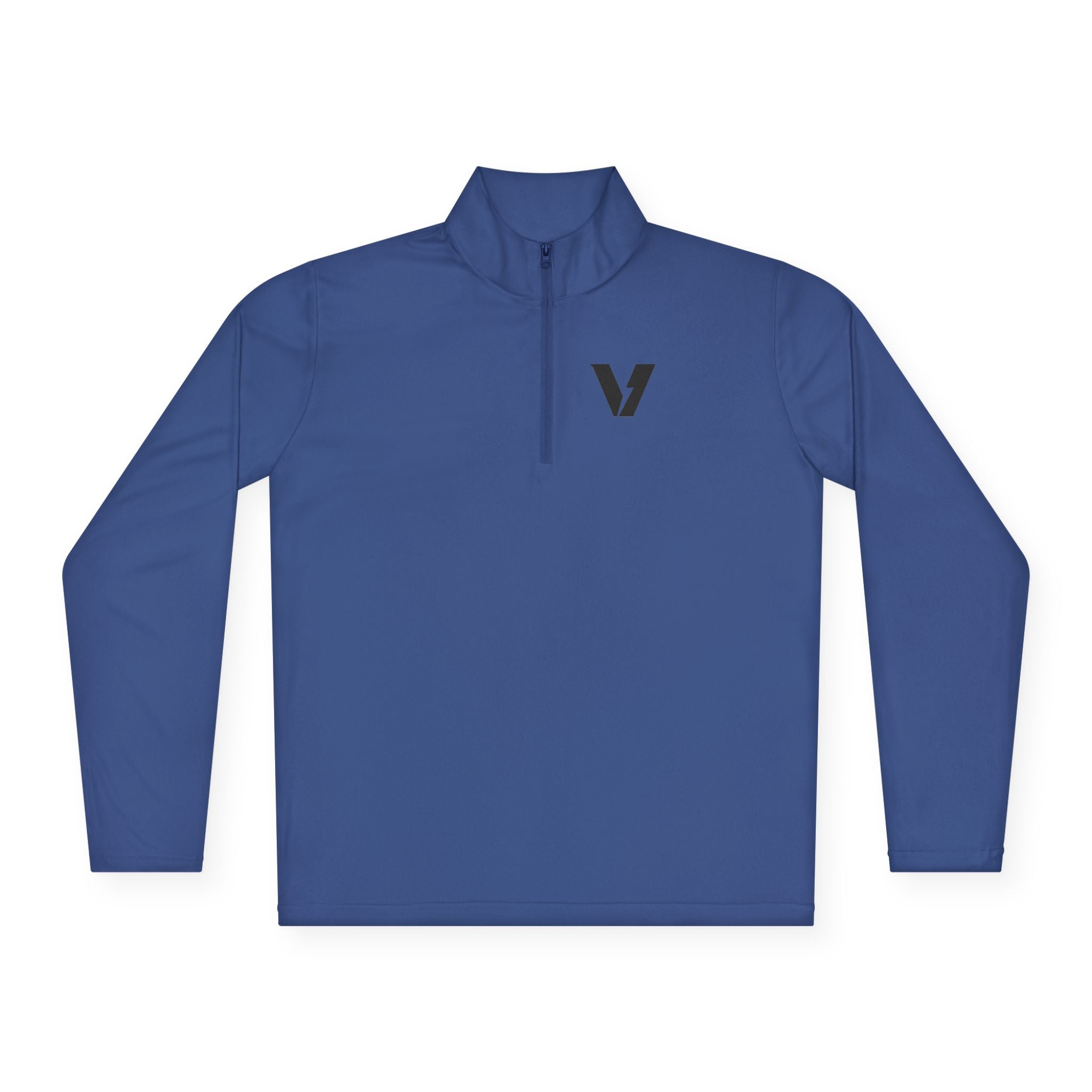 Velocity-X Unisex Quarter-Zip Pullover with Sleek Logo