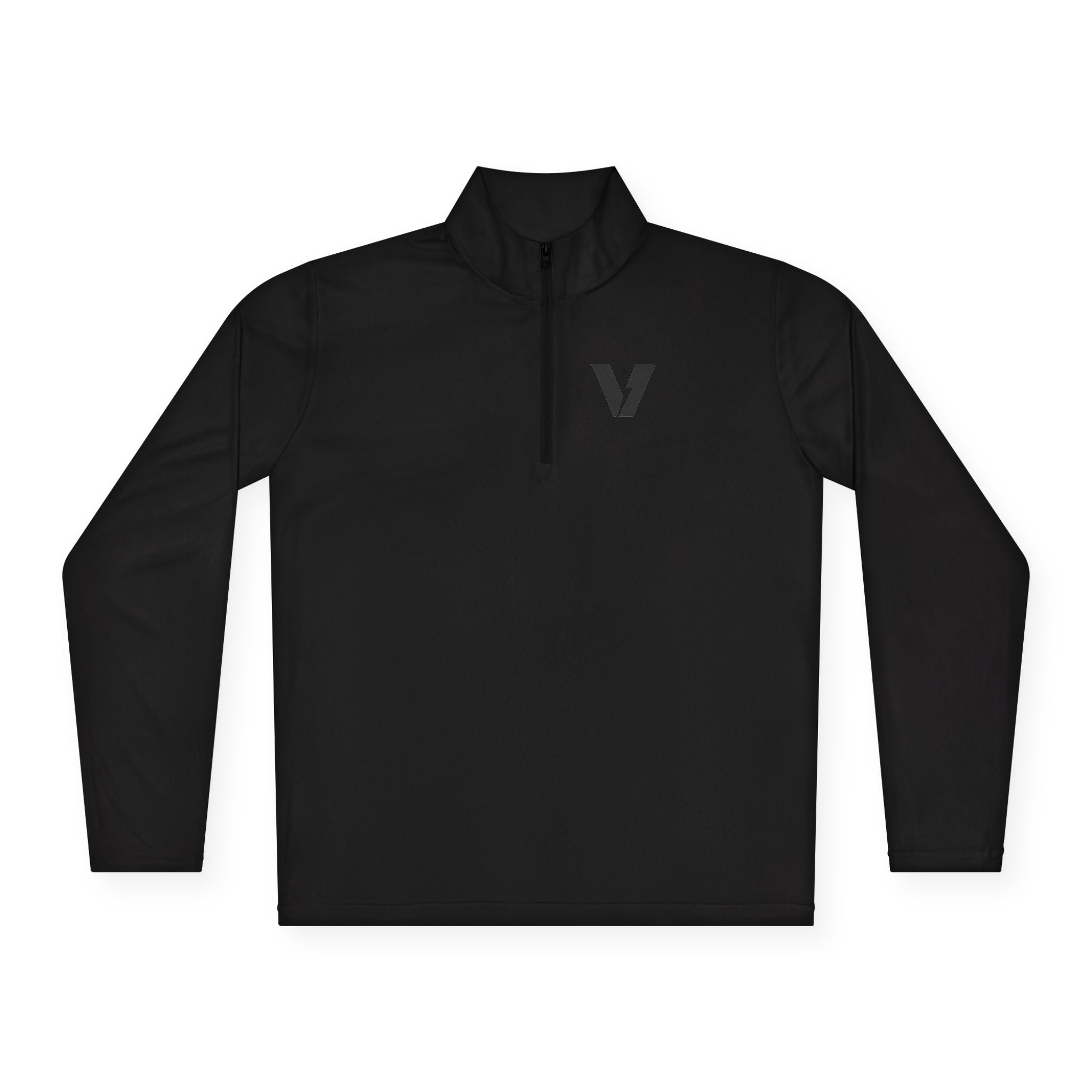 Velocity-X Unisex Quarter-Zip Pullover with Sleek Logo
