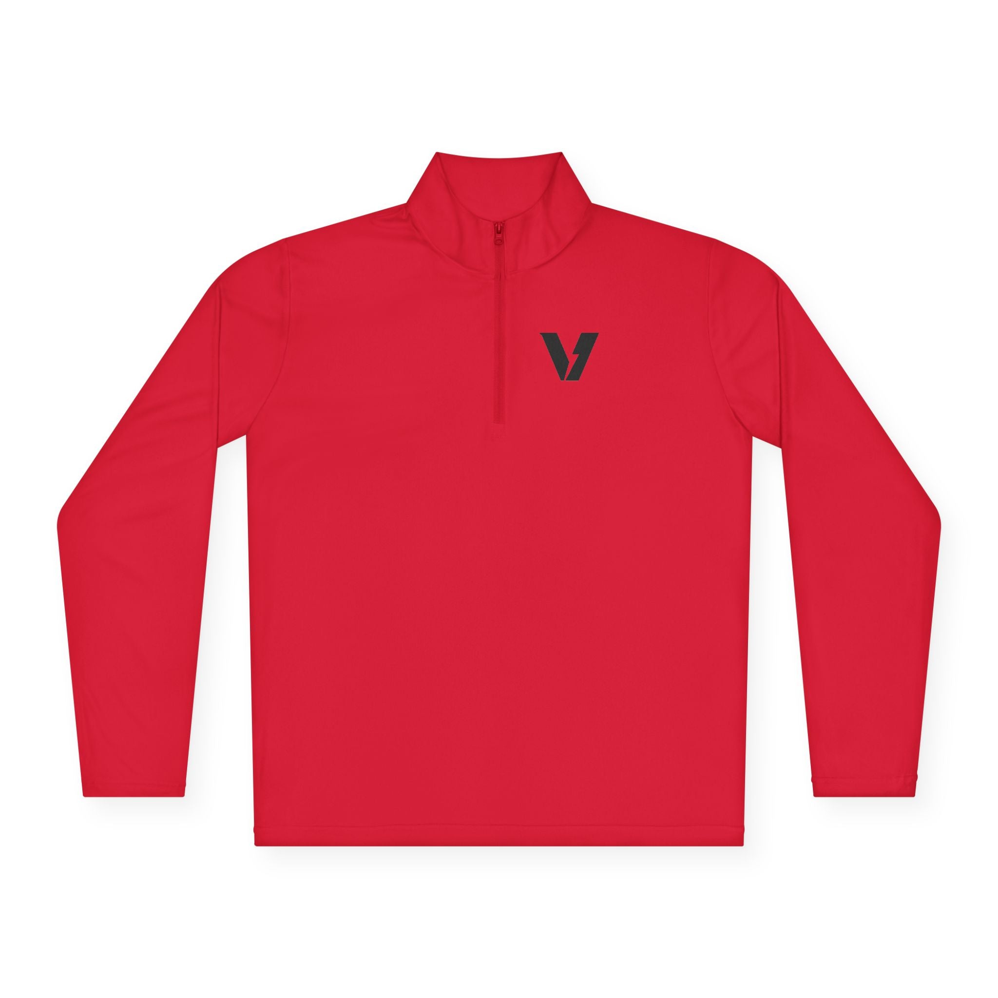 Velocity-X Unisex Quarter-Zip Pullover with Sleek Logo