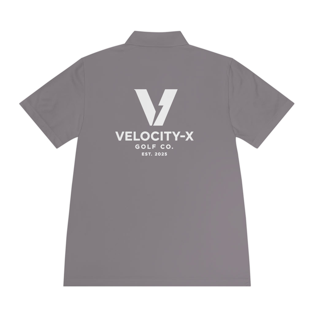 Velocity-X Men's Sport Polo Shirt - Perfect for Golf & Active Lifestyle