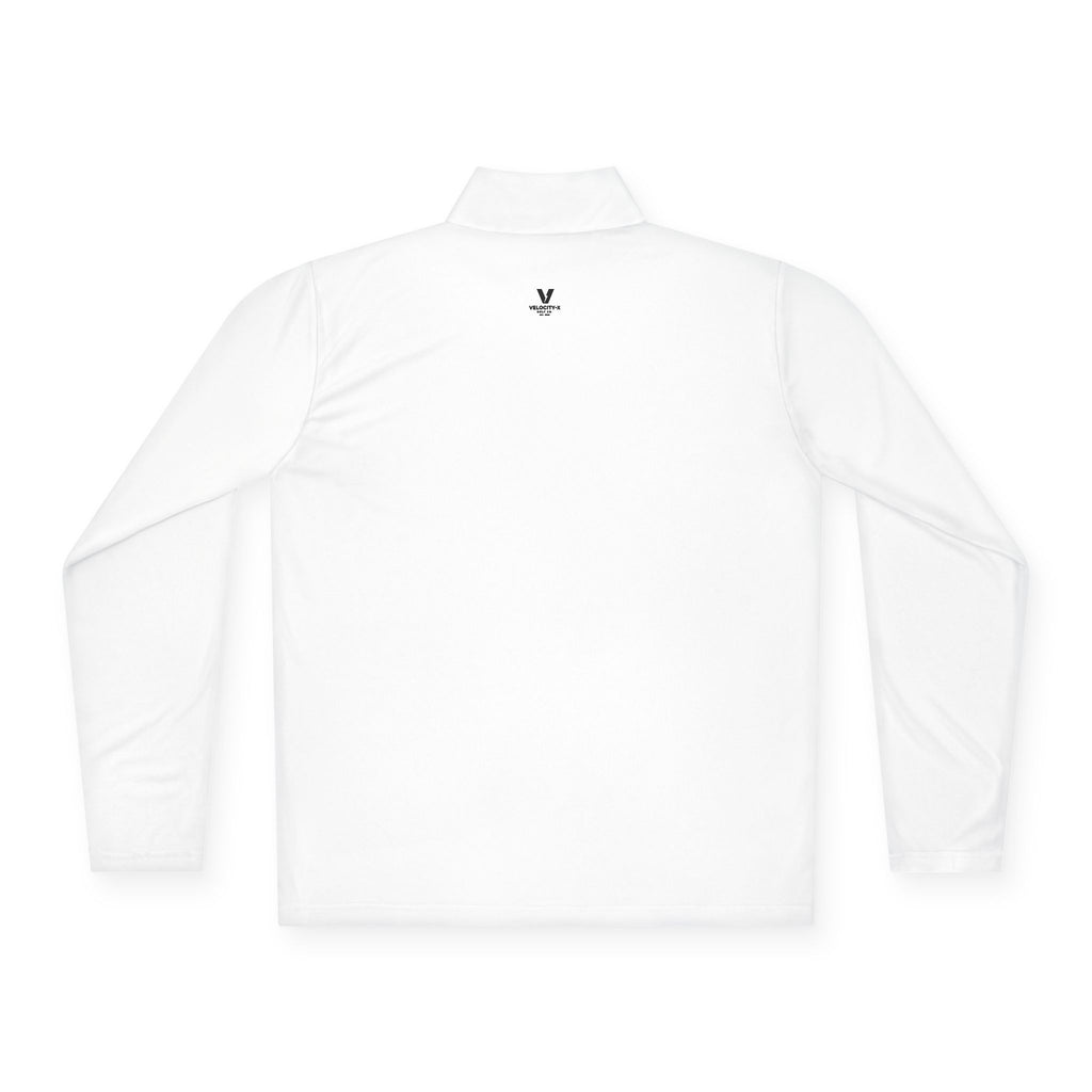 Velocity-X Unisex Quarter-Zip Pullover with Sleek Logo