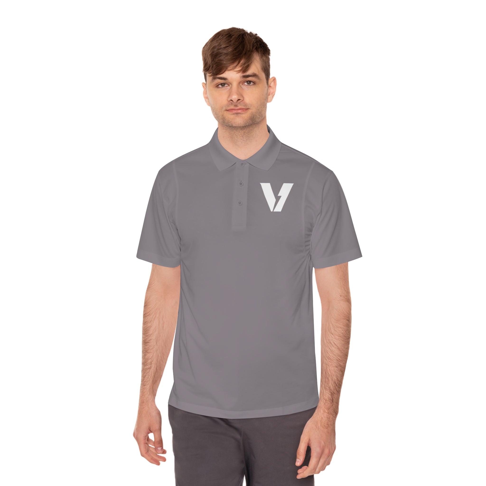 Velocity-X Men's Sport Polo Shirt - Perfect for Golf & Active Lifestyle