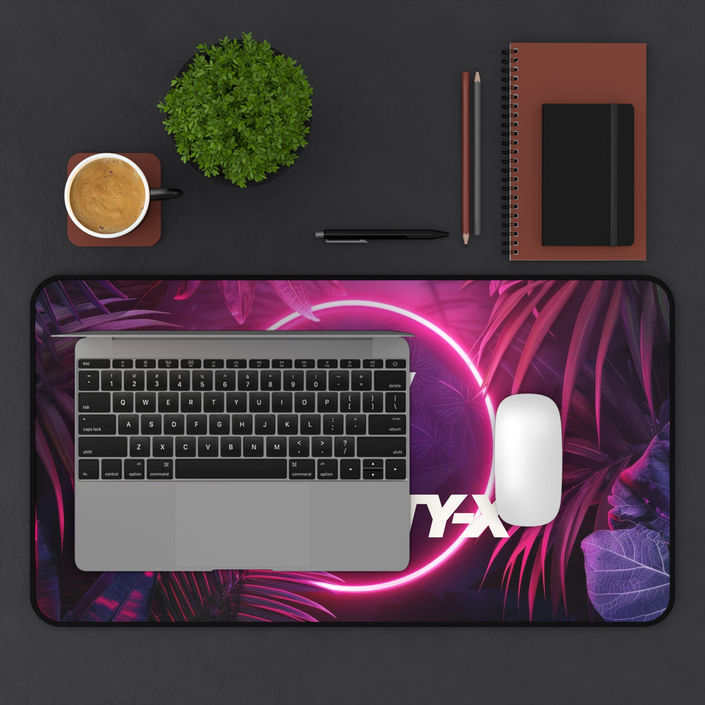 VelocityX Neon Desk Mat - Modern Gamer's Workspace Essential