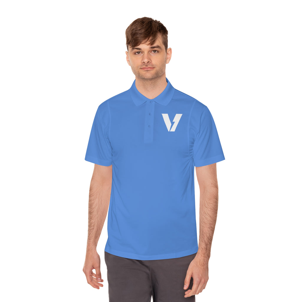 Velocity-X Men's Sport Polo Shirt - Perfect for Golf & Active Lifestyle