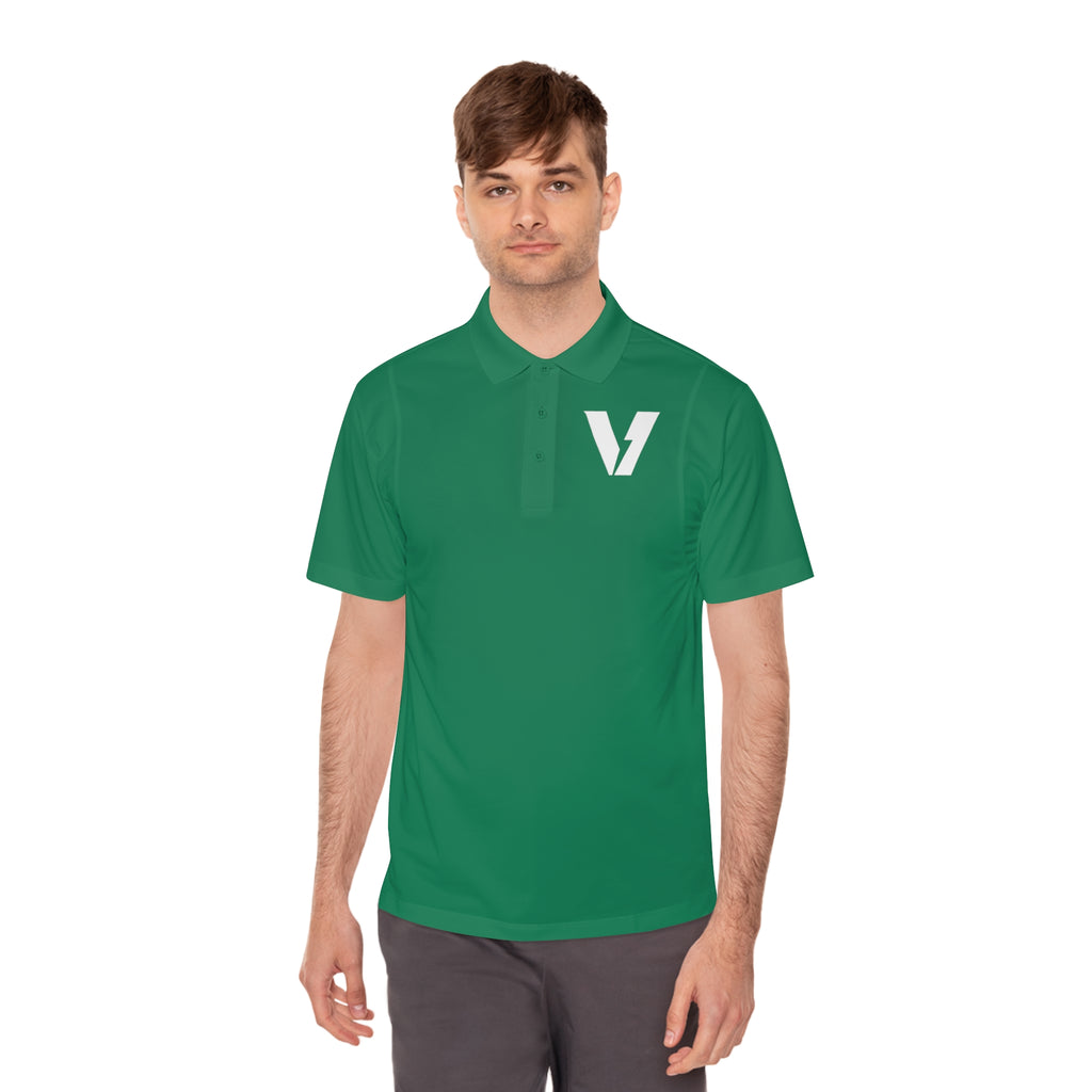 Velocity-X Men's Sport Polo Shirt - Perfect for Golf & Active Lifestyle