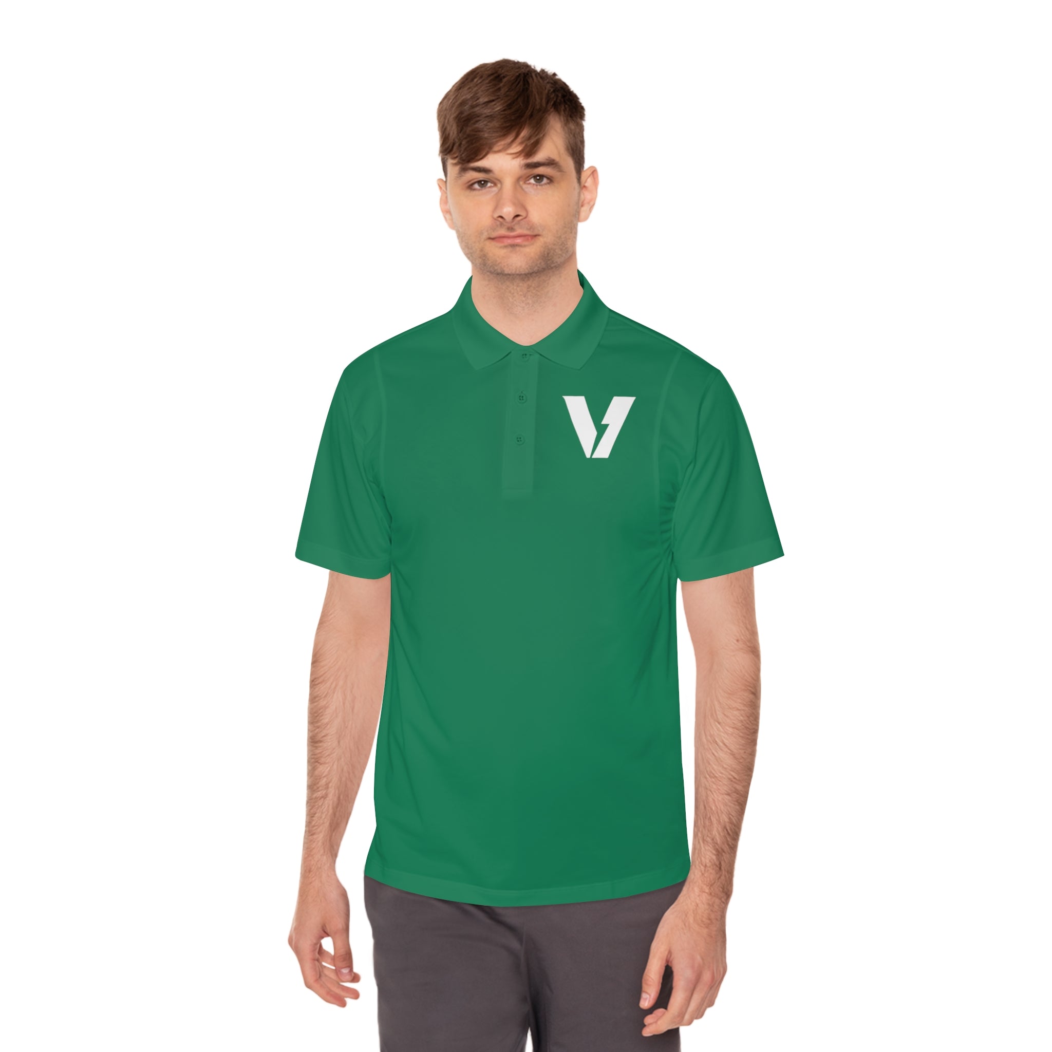 Velocity-X Men's Sport Polo Shirt - Perfect for Golf & Active Lifestyle