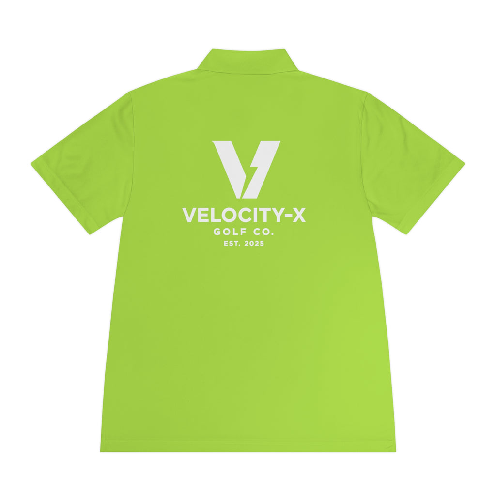 Velocity-X Men's Sport Polo Shirt - Perfect for Golf & Active Lifestyle