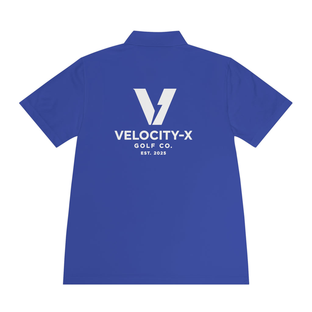 Velocity-X Men's Sport Polo Shirt - Perfect for Golf & Active Lifestyle