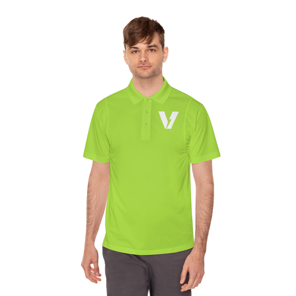 Velocity-X Men's Sport Polo Shirt - Perfect for Golf & Active Lifestyle